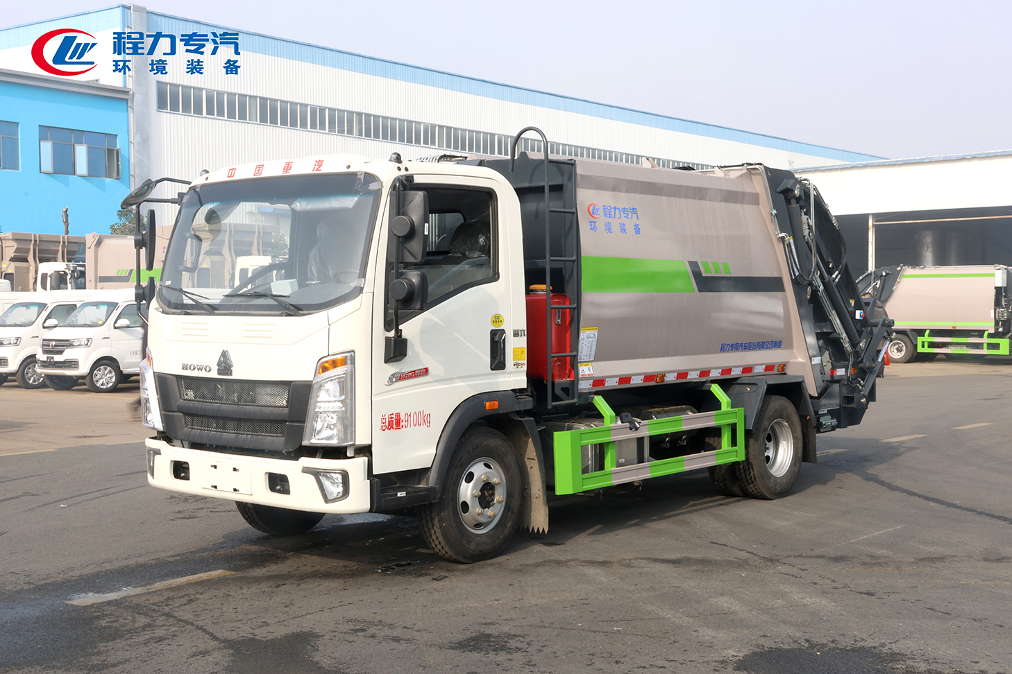 重汽豪沃压缩垃圾车