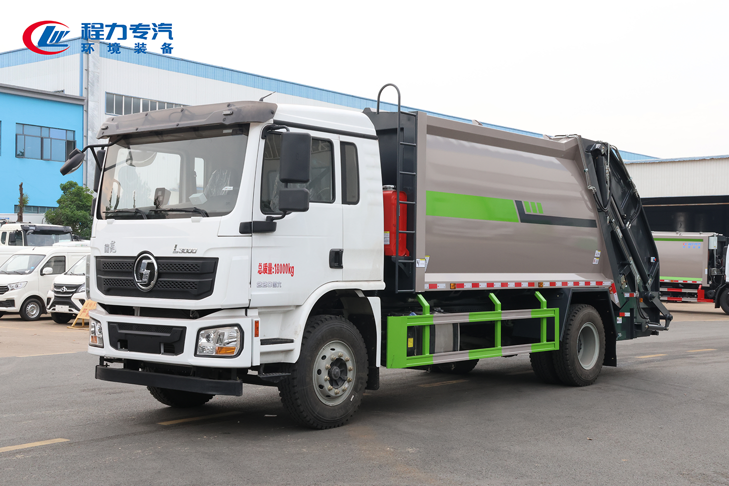 陕汽德龙L3000压缩垃圾车